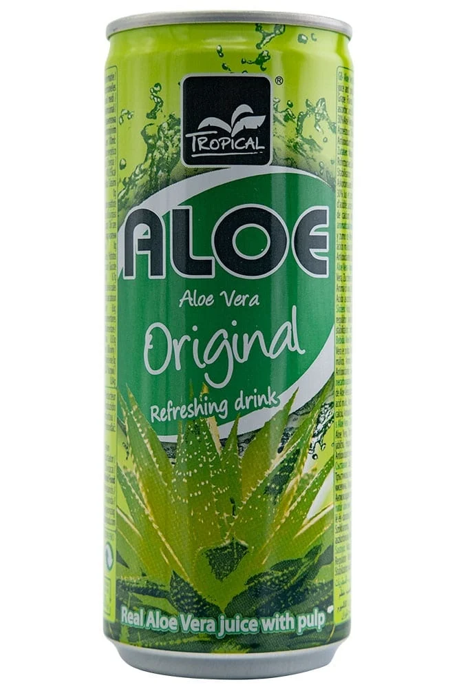 Tropical Aloe Vera Naturel (24 x 0,24 Liter blik)