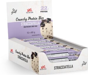 XXL Nutrition Crunchy Protein Bar Stracciatella (12 x 60g)