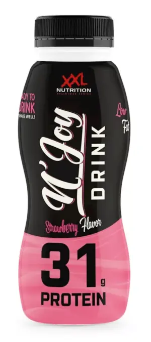 XXL Nutrition N'Joy Protein Drink Strawberry (6 x 0,31 Liter Flaschen)