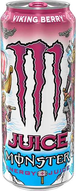 Monster Energy Juice Viking Berry (24 x 0,473 Liter Dosen USA)