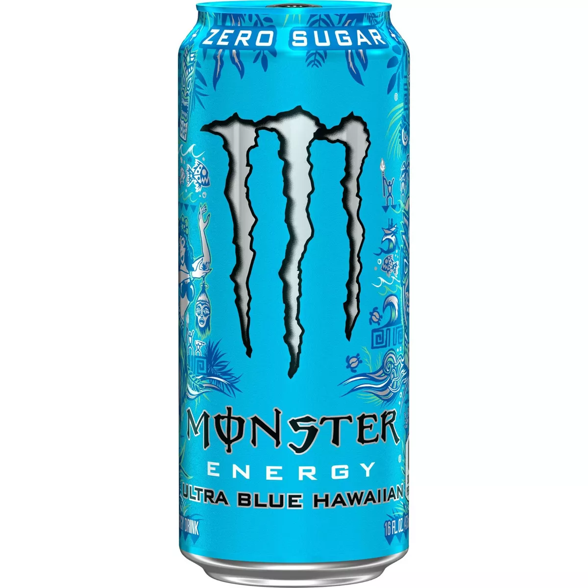 Monster Energy Ultra Blue Hawaiian (24 x 0,473 Liter Dosen USA)