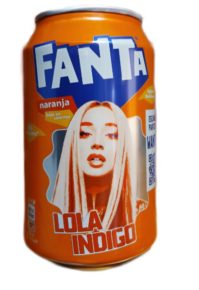 fanta naranja lola indigo