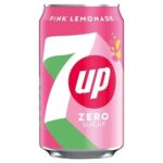 7-Up Pink Lemonade Zero Sugar (24 x 0,33 Liter blik UK) Kopen