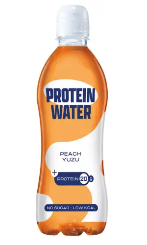 AA Drink Proteinwasser Peach Yuzu (12 x 0,5 Liter PET-Flaschen NL)