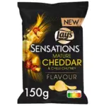 Lay's Sensations Mature Cheddar & Chilli Chutney Chips (10 x 150g) Kopen