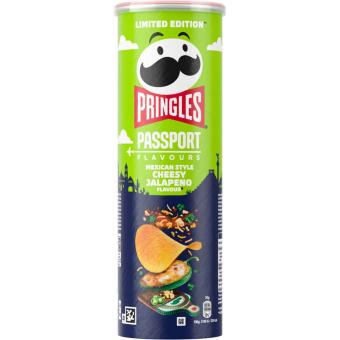 Pringles Passport Mexican Style Cheesy Jalapeno Flavour (19 x 165g)