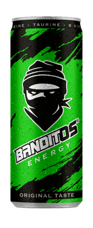 Banditos Energy Drink (24 x 0,33 Liter cans)