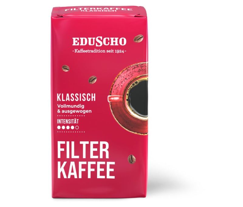 Eduscho Klassisch filter coffee (12 x 500g)