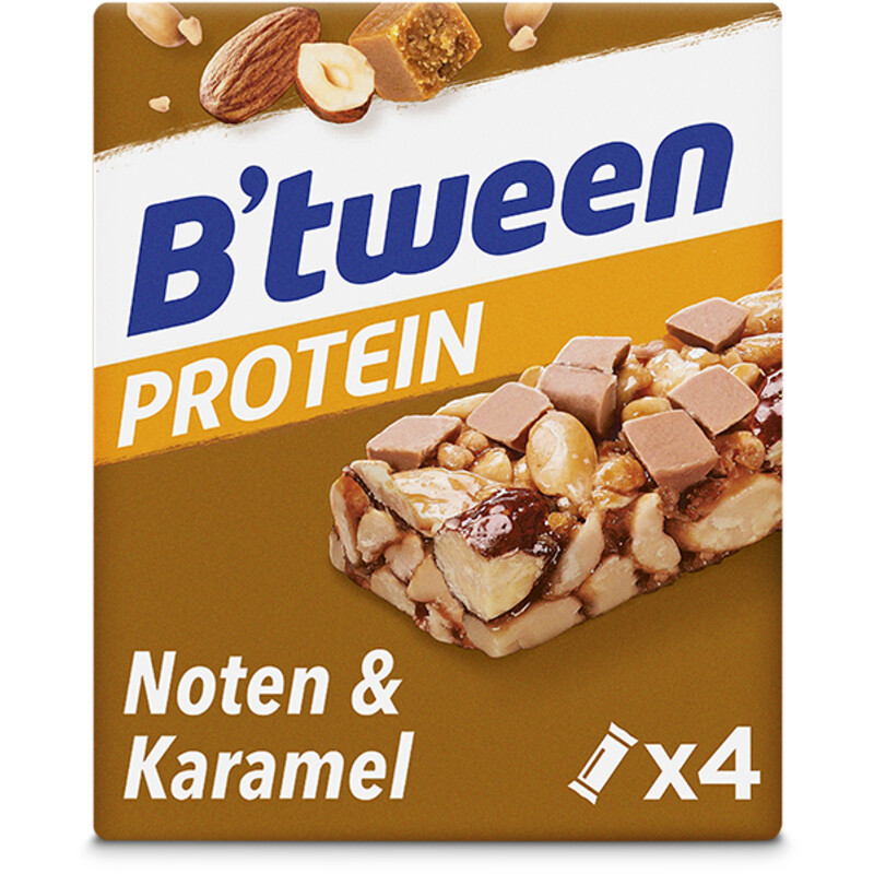 Hero B'Tween Protein Noten & Karamel (10 x 4 x 24g)